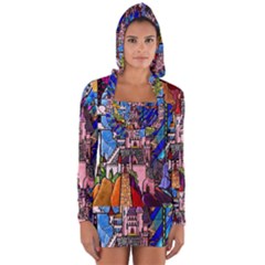 Long Sleeve Hooded T-shirt 