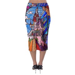 Midi Pencil Skirt 
