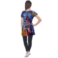 Puff Sleeve Tunic Top 
