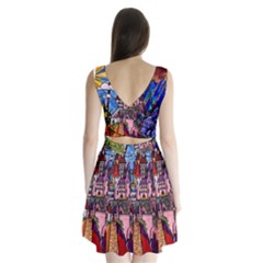 Split Back Mini Dress  