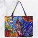 Zipper Medium Tote Bag Front