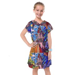 Kids  Drop Waist Dress 