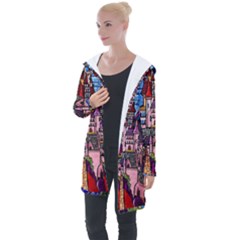 Longline Hooded Cardigan 