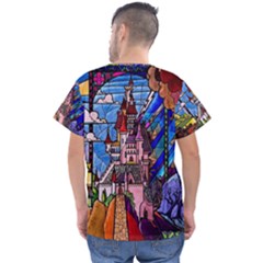 Men s V-Neck Scrub Top 