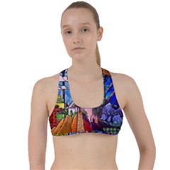 Criss Cross Racerback Sports Bra 