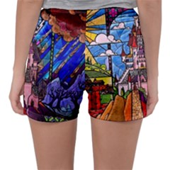 Women s Satin Sleepwear Shorts 