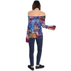 Off Shoulder Long Sleeve Top 