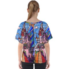 V-Neck Dolman Drape Top 