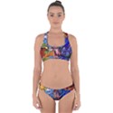 Cross Back Hipster Bikini Set 