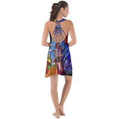 Show Some Back Chiffon Dress 