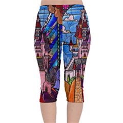 Velvet Capri Leggings  
