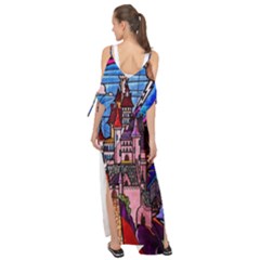 Maxi Chiffon Cover Up Dress 