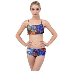 Layered Top Bikini Set 