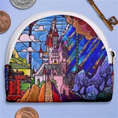 Horseshoe Style Canvas Pouch 