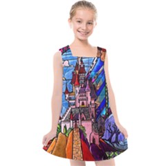 Kids  Cross Back Dress 