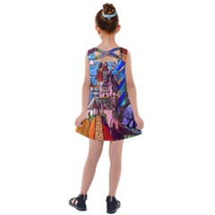 Kids  Cross Back Dress 