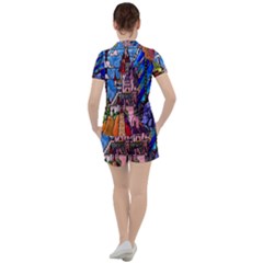 Women s Mesh T-Shirt and Shorts Set 