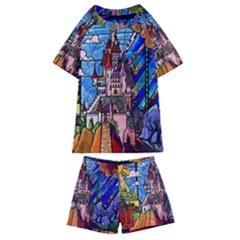 Kids  Swim T-Shirt and Shorts Set 