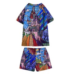 Kids  Swim T-Shirt and Shorts Set 
