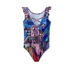 Kids  Frill Swimsuit 