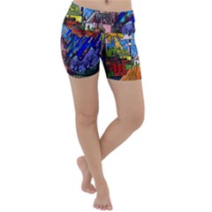 Lightweight Velour Yoga Shorts 