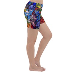 Lightweight Velour Yoga Shorts 