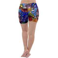 Lightweight Velour Yoga Shorts 