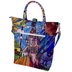Buckle Top Tote Bag 