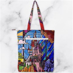 Double Zip Up Tote Bag 