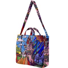 Square Shoulder Tote Bag 