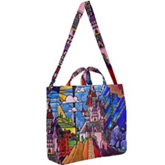 Square Shoulder Tote Bag 
