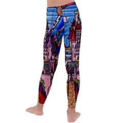 Kids  Lightweight Velour Leggings 
