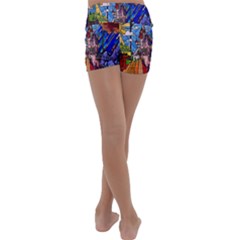 Kids  Lightweight Velour Yoga Shorts 