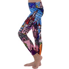 Kids  Lightweight Velour Classic Yoga Leggings 