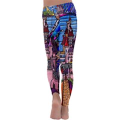 Kids  Lightweight Velour Classic Yoga Leggings 