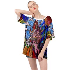 Oversized Chiffon Top 