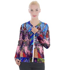 Casual Zip Up Jacket 