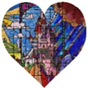 Wooden Puzzle Heart 