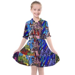 Kids  All Frills Chiffon Dress 
