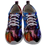 Beauty Stained Glass Castle Building Mens Athletic Shoes