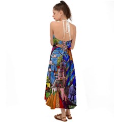 Halter Tie Back Dress  