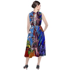 Round Neck Boho Dress 