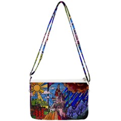 Double Gusset Crossbody Bag 
