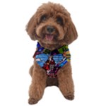 Beauty Stained Glass Castle Building Dog Sweater