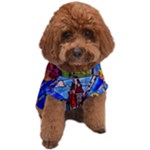 Beauty Stained Glass Castle Building Dog T-Shirt