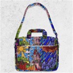 Beauty Stained Glass Castle Building MacBook Pro 13  Shoulder Laptop Bag 