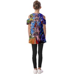 Fold Over Open Sleeve Top 