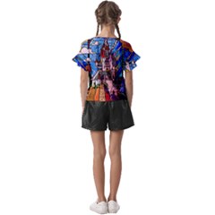 Kids  Cut Out Flutter Sleeves 