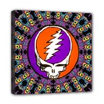 Gratefuldead Grateful Dead Pattern Mini Canvas 8  x 8  (Stretched)