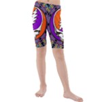 Gratefuldead Grateful Dead Pattern Kids  Mid Length Swim Shorts